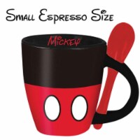Disney 49207 Disney Mickey Mouse Espreso Cups with Spoon