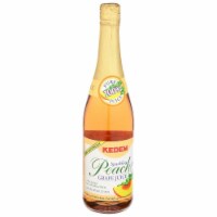 Kedem Sparkling Peach Grape Juice Perspective: Main