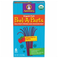 Annie's Homegrown Strawberry Fruit Snack Peel-a-Parts 3.3 oz Perspective: Main