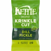 Kettle Foods Kettle Cooked Potato Chips Dill Pickle Perspective: Main