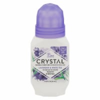 Crystal Body Deodorant Deodorant Roll On Lavender & White Perspective: Main