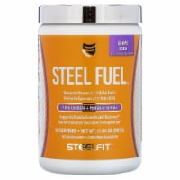 SteelFit Steel Fuel All-In-One BCAA + Hydration Formula Grape Soda - 11.64 oz (330 g)