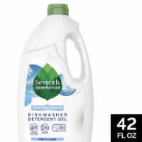 Seventh Generation Free & Clear Dishwasher Detergent Gel