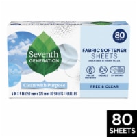 Seventh Generation Free & Clear Dryer Sheets