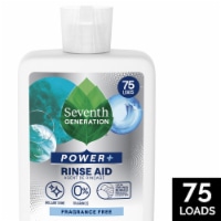 Seventh Generation Power+ Free & Clear Dishwasher Liquid Rinse Aid