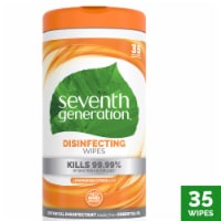 Seventh Generation Disinfecting Wipes Lemongrass Citrus