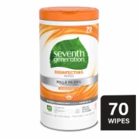 Seventh Generation Disinfecting Wipes Lemongrass Citrus