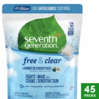 Seventh Generation Free & Clear Laundry Detergent Packs