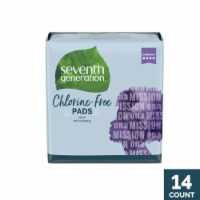 Seventh Generation Overnight Absorbency Maxi Pads with Wings Perspective: Main