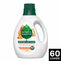 Seventh Generation Fresh Citrus Liquid Laundry Detergent