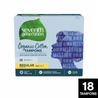 Seventh Generation Regular Absorbency Tampons Perspective: Main