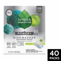 Seventh Generation Power Plus Fresh Citrus Scent Dishwasher Detergent Packs Perspective: Main