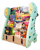 TR LAYNE Cute Giraffe Plastic Book Shelf Organizer for kids bedroom.