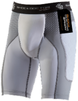 Shock Doctor® Sport Youth Sliding Short Perspective: Main