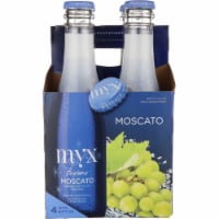 Myx Blended With Natural Fruit Juices Fusions Moscato White Wine Perspective: Main