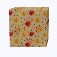 Napkin Set of 4, 100% Cotton, 20x20 , Patterns with Leaves