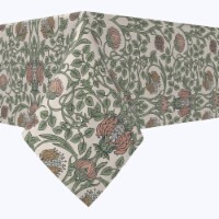 Rectangular Tablecloth, 100% Cotton, 60x120 , Floral 63