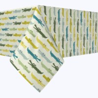 Rectangular Tablecloth, 100% Cotton, 60x120 , Funny Gators