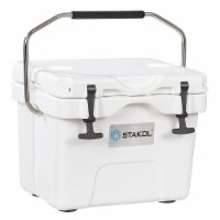 SKTAKOL 16 Quart Cooler Portable Ice Chest Leak-Proof 24 Cans Ice Boxfor Camping