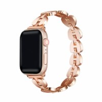 Julia Rose Gold Stainless Steel Band for Apple Watch Series 1,2,3,4,5,6 & SE - Size 42mm/44mm