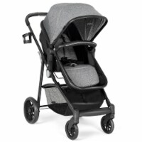Costway 2 In 1 Foldable Baby Stroller Kids Travel Newborn Infant Buggy PUS01hchair Gray\