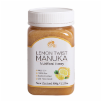 PRI Manuka Honey Blend 5+ w/Lemon - 1.1 lb.