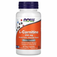 NOW Foods L-Carnitine 250 mg - 60 Veg Capsules