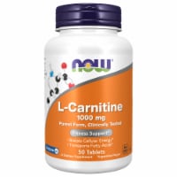 NOW Foods L-Carnitine Fitness Support Dietary Supplement Tablets 1000mg