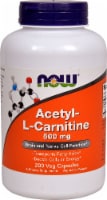NOW Foods Acetyl-L-Carnitine Veg Capsules 500mg