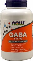 NOW Foods GABA Dietary Supplement Veg Capsules 500mg