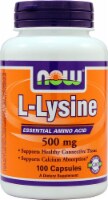 NOW Foods L-Lysine Essential Amino Acid Capsules 500mg