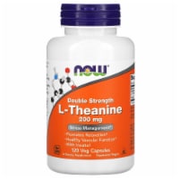 NOW Double Strength L-Theanine Veg Capsules 200mg