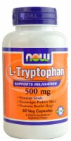 NOW Foods L-Tryptophan Dietary Supplement Veg Capsules 500mg