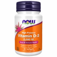 NOW Foods Vitamin D-3 Tablets