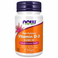 NOW Foods Vitamin D-3 Tablets