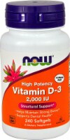 NOW Foods Vitamin D-3 Softgels 2000IU