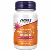 Now Vitamin D-3 10000 IU Softgels