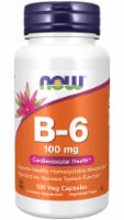 NOW Foods B-6 Capsules 100mg
