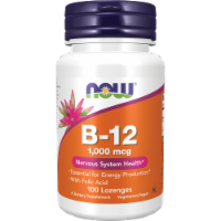NOW Foods B-12 Lozenges 1000mcg