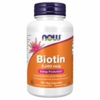 Now Biotin Energy Production Vegetable Capsules 5000mcg