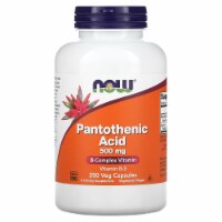 NOW Foods Pantothenic Acid Capsules 500mg