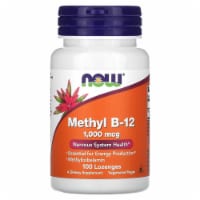 NOW Foods Methyl B-12 Lozenges 1000mcg