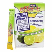 NOW Foods Effer-C Lemon-Lime Vitamin C Drink Mix