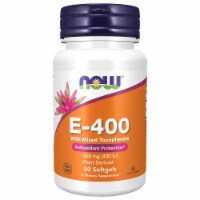 NOW Foods Natural E-400 Antioxidant Protection Dietary Supplement Softgels