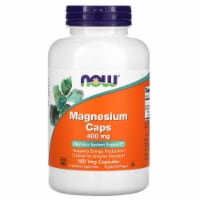 NOW® Foods Magnesium Caps Veg Capsules 400mg