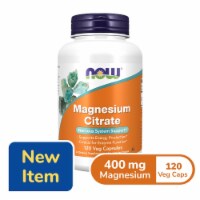 Now® Health Magnesium Citrate Capsules Perspective: Main