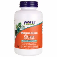 NOW Foods Magnesium Citrate Pure Powder 8 oz Pwdr