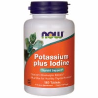 NOW Foods Potassium Plus Iodine 180 Tabs