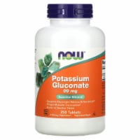 NOW Potassium Gluconate Tablets 99mg