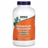 NOW Foods Potassium Gluconate Pure Powder - 1 lb (454 g)